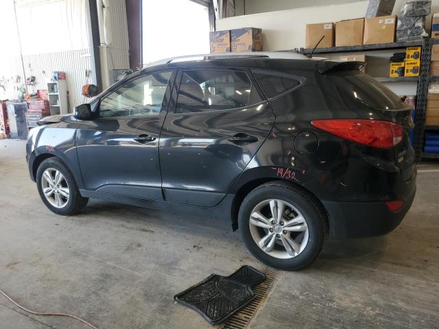 KM8JU3AC0BU314614 - 2011 HYUNDAI TUCSON GLS BLACK photo 2