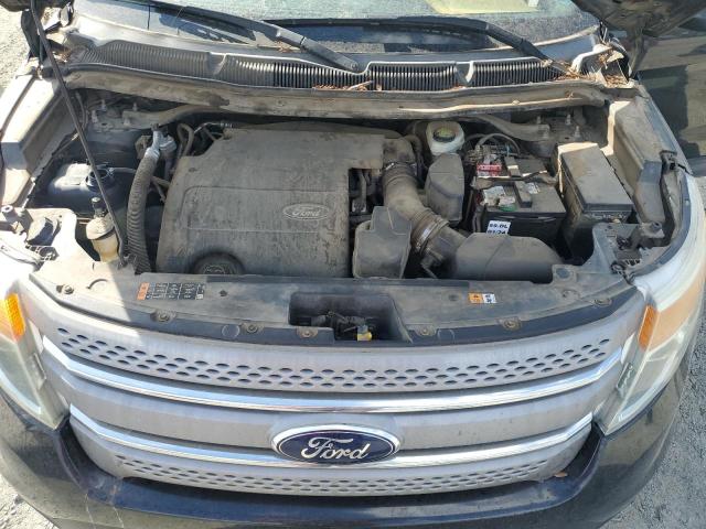 1FM5K7B86FGA93792 - 2015 FORD EXPLORER أسود صورة 12