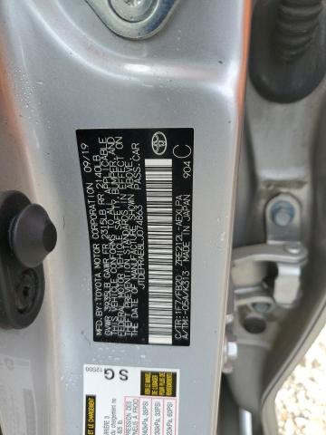 JTDEPRAE8LJ074863 - 2020 TOYOTA COROLLA LE ნაცრისფერი ფოტო 13