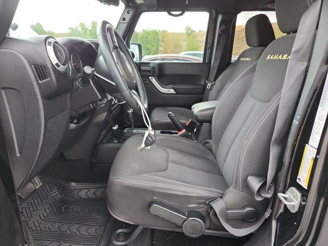 1C4BJWEG6DL599814 - 2013 JEEP WRANGLER U SAHARA أسود صورة 7