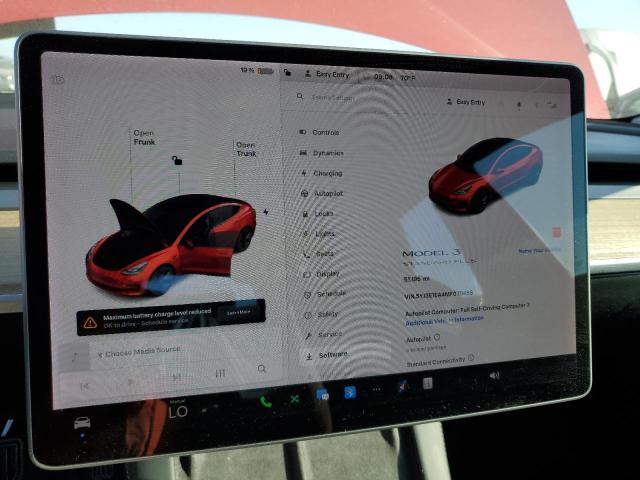 5YJ3E1EA4MF078455 - 2021 TESLA MODEL 3 红色 照片 9