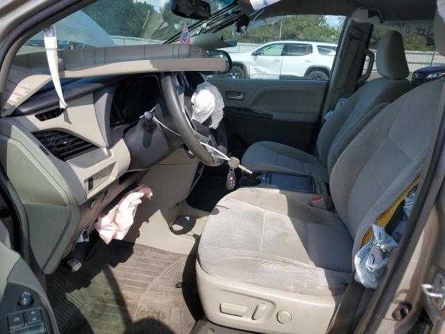 5TDKK3DC1GS730757 - 2016 TOYOTA SIENNA LE SILVER photo 7
