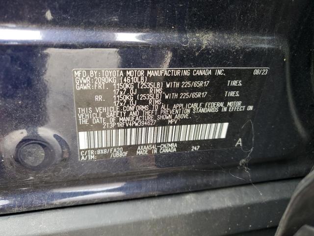 2T3P1RFV4PW394627 - 2023 TOYOTA RAV4 XLE BLUE photo 13