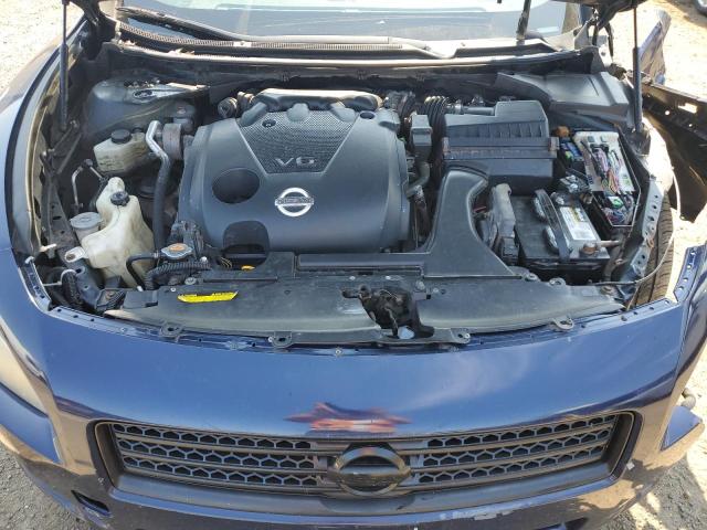 1N4AA5AP3BC837018 - 2011 NISSAN MAXIMA S BLUE photo 11