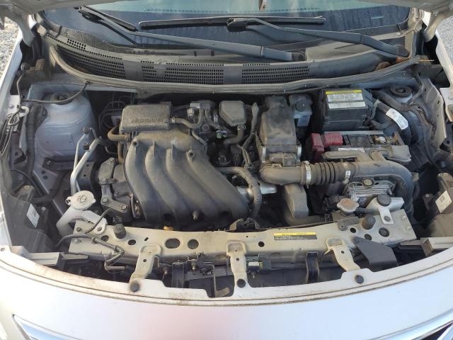 3N1CN7AP3FL851047 - 2015 NISSAN VERSA S ვერცხლისფერი ფოტო 12