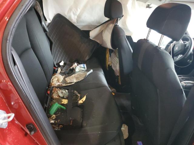2HGFC2F67MH539887 - 2021 HONDA CIVIC LX BURGUNDY photo 10