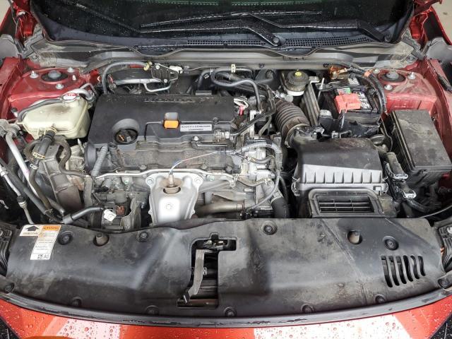 2HGFC2F67MH539887 - 2021 HONDA CIVIC LX BURGUNDY photo 11