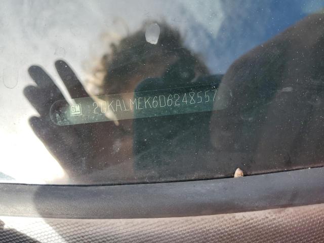 2GKALMEK6D6248557 - 2013 GMC TERRAIN SLE WHITE photo 13