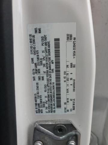 5LMCJ3C95GUJ30616 - 2016 LINCOLN MKC RESERVE Білий фото 13