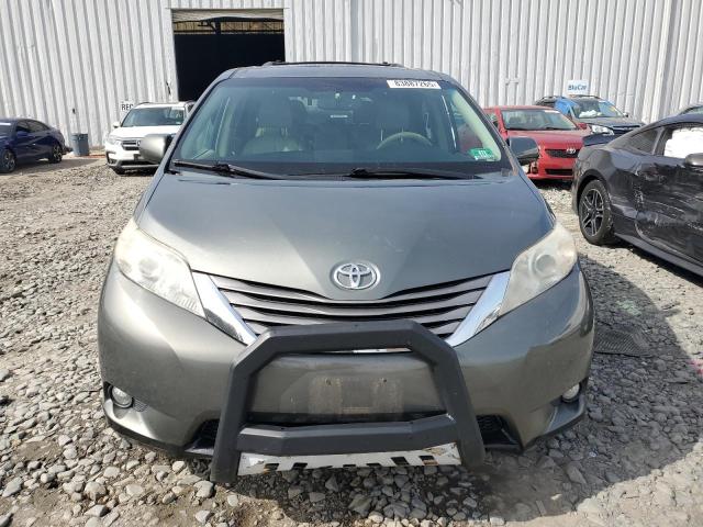 5TDYK3DC8BS106117 - 2011 TOYOTA SIENNA XLE GREEN photo 5