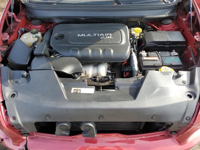 1C4PJLCB4HW586835 - 2017 JEEP CHEROKEE LATITUDE წითელი ფოტო 12