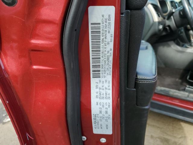 1C4PJLCB4HW586835 - 2017 JEEP CHEROKEE LATITUDE წითელი ფოტო 13