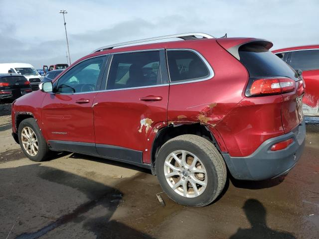 1C4PJLCB4HW586835 - 2017 JEEP CHEROKEE LATITUDE წითელი ფოტო 2