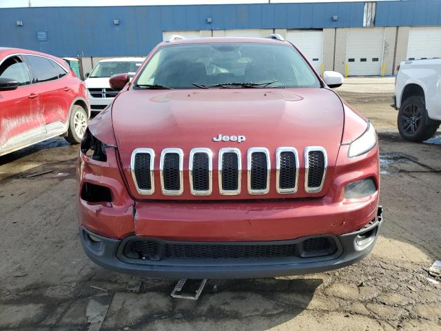 1C4PJLCB4HW586835 - 2017 JEEP CHEROKEE LATITUDE წითელი ფოტო 5