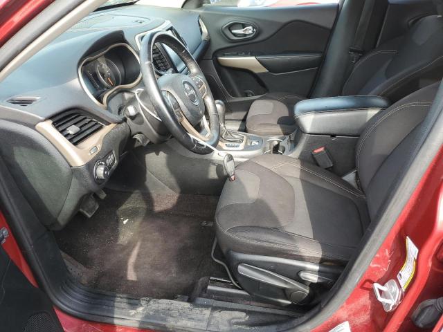 1C4PJLCB4HW586835 - 2017 JEEP CHEROKEE LATITUDE წითელი ფოტო 7