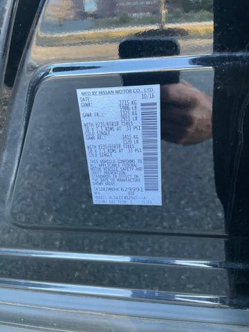 5N1DR2MM0HC629991 - 2017 NISSAN PATHFINDER S Schwarz Foto 10