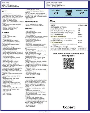 WA1BNAFY1J2226920 - 2018 AUDI Q5 PREMIUM PLUS BLACK photo 10