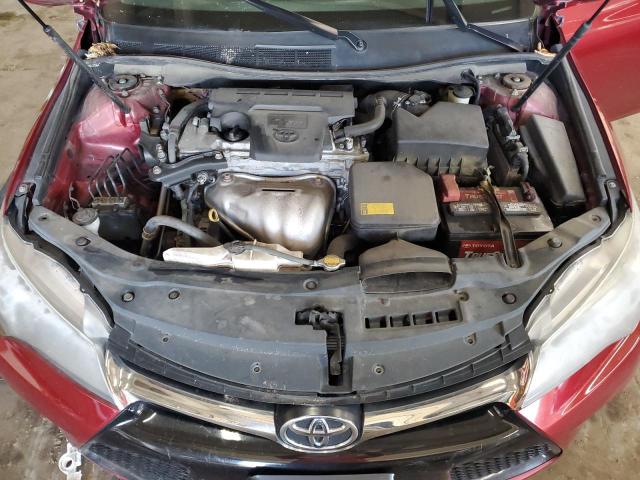 4T1BF1FK8FU964722 - 2015 TOYOTA CAMRY LE 红色 照片 11