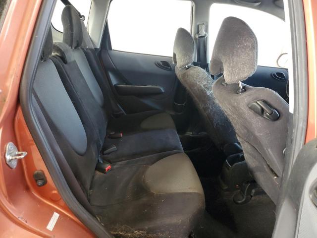 JHMGD38668S070324 - 2008 HONDA FIT SPORT ORANGE photo 10