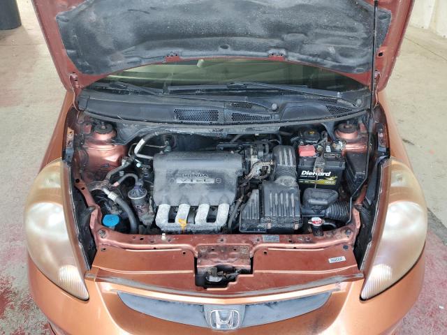 JHMGD38668S070324 - 2008 HONDA FIT SPORT ORANGE photo 11