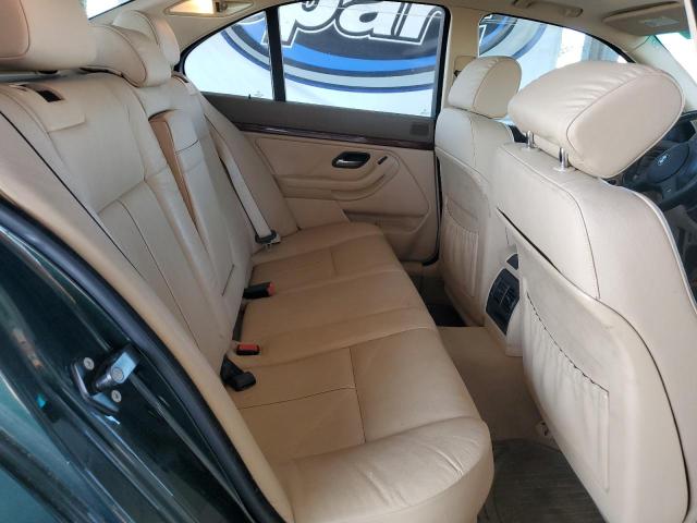 WBADT63463CK43385 - 2003 BMW 5 SERIES I AUTOMATIC GREEN photo 10