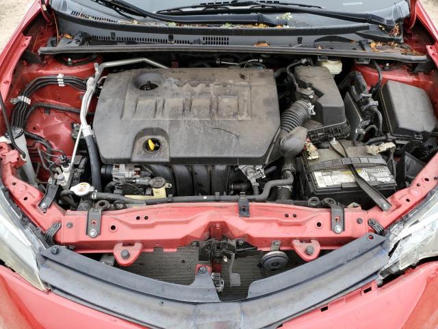 2T1BURHE9KC150876 - 2019 TOYOTA COROLLA L Rouge photo 11