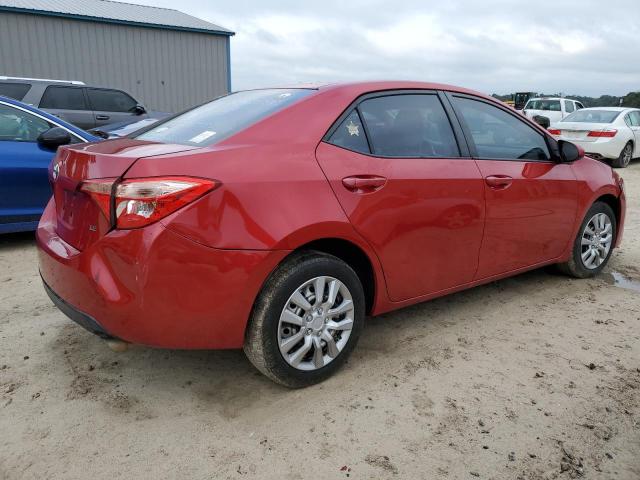 2T1BURHE9KC150876 - 2019 TOYOTA COROLLA L Rouge photo 3