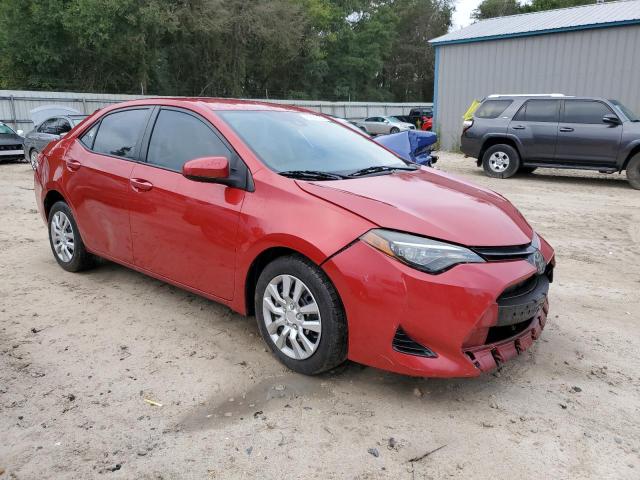 2T1BURHE9KC150876 - 2019 TOYOTA COROLLA L Rouge photo 4