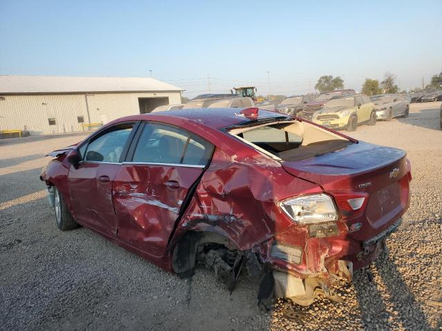 1G1BE5SM2J7244564 - 2018 CHEVROLET CRUZE LT BURGUNDY photo 2