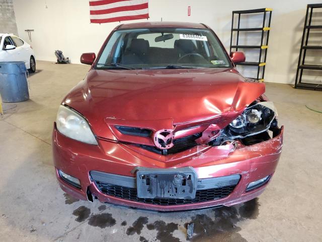 JM1BK344891227848 - 2009 MAZDA 3 S MAROON photo 5