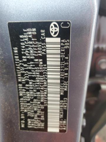 5YFEPMAE9MP253204 - 2021 TOYOTA COROLLA LE Mavi foto 13