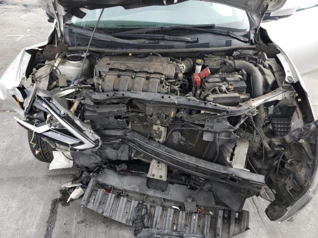 3N1AB7AP5KY322339 - 2019 NISSAN SENTRA S SILVER photo 11