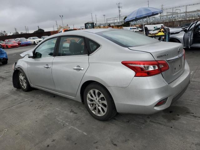 3N1AB7AP5KY322339 - 2019 NISSAN SENTRA S SILVER photo 2