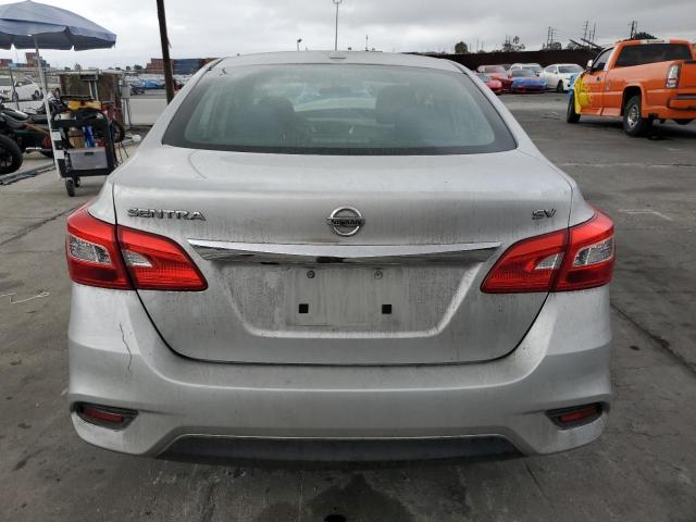 3N1AB7AP5KY322339 - 2019 NISSAN SENTRA S SILVER photo 6
