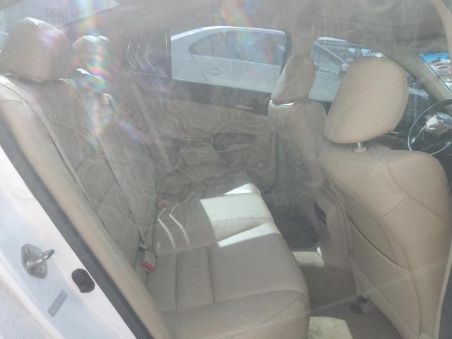1HGCP2F84BA007551 - 2011 HONDA ACCORD EXL WHITE photo 10