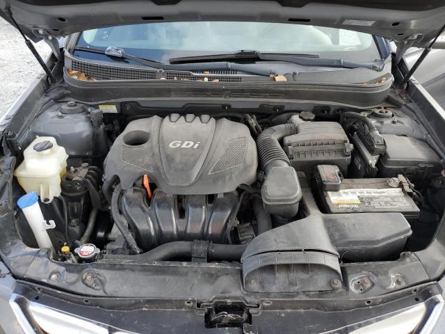 5NPEC4AC2DH687407 - 2013 HYUNDAI SONATA SE ნაცრისფერი ფოტო 11