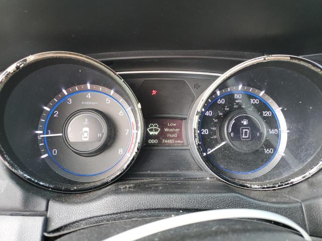 5NPEC4AC2DH687407 - 2013 HYUNDAI SONATA SE ნაცრისფერი ფოტო 9