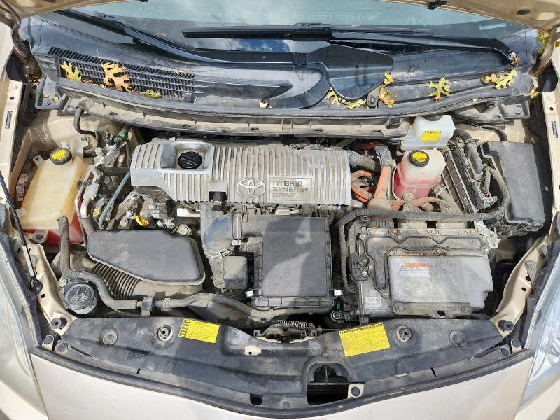 JTDKN3DU5B1421329 - 2011 TOYOTA PRIUS ბეჟი ფოტო 11