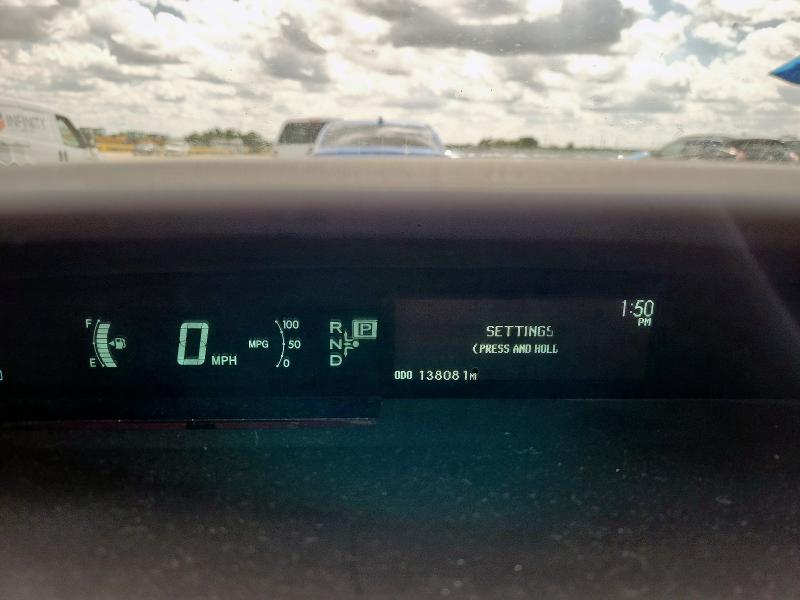 JTDKN3DU5B1421329 - 2011 TOYOTA PRIUS ბეჟი ფოტო 9