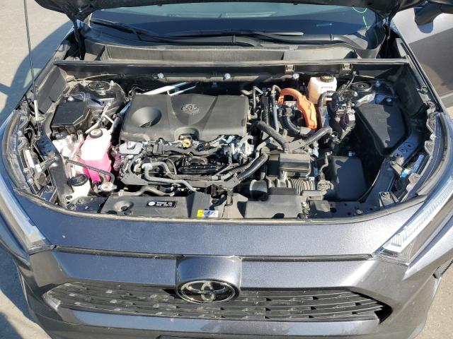 4T3LWRFV1SU173852 - 2025 TOYOTA RAV4 LE CHARCOAL photo 12