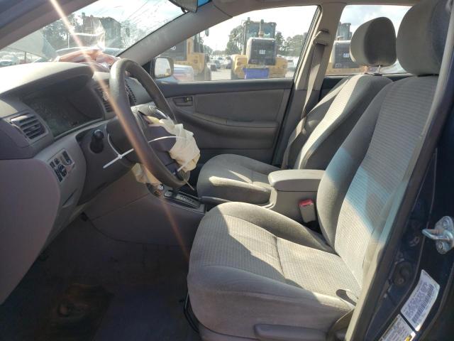 1NXBR32E87Z871140 - 2007 TOYOTA COROLLA CE Azul foto 7