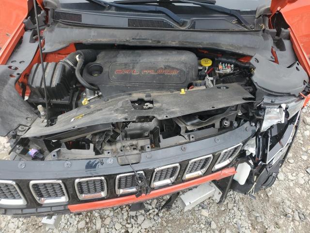 3C4NJDAB4JT261792 - 2018 JEEP COMPASS SPORT Оранжевый фото 11