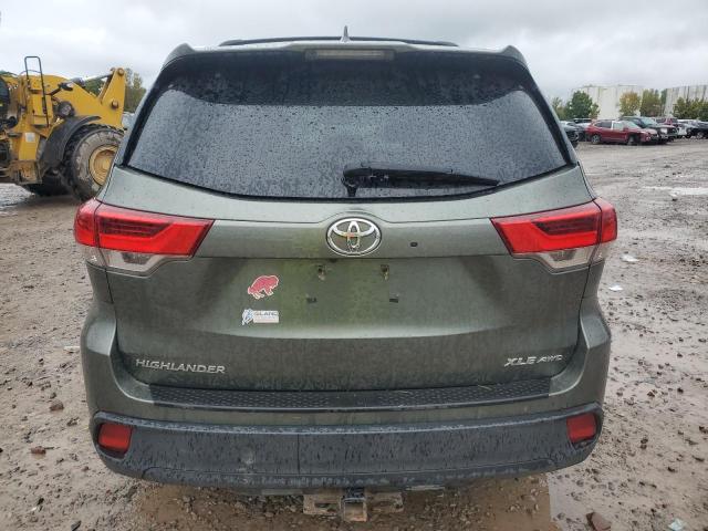 5TDJZRFH0JS908507 - 2018 TOYOTA HIGHLANDER SE Vert photo 6