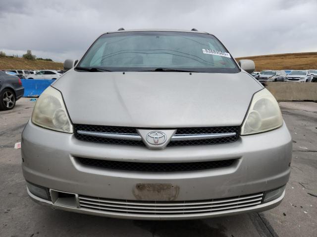 5TDZA22C25S308492 - 2005 TOYOTA SIENNA XLE SILVER photo 5