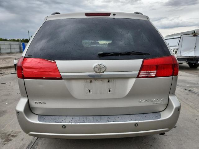 5TDZA22C25S308492 - 2005 TOYOTA SIENNA XLE SILVER photo 6