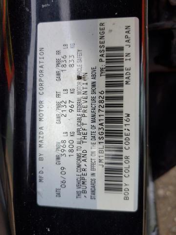 JM1BL1SG3A1172826 - 2010 MAZDA 3 I Qara foto 12