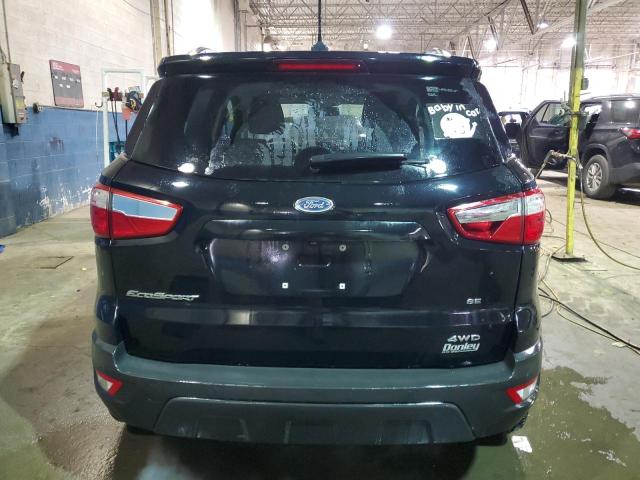MAJ6P1ULXJC206044 - 2018 FORD ECOSPORT SE შავი ფოტო 6