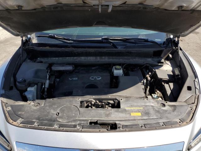 5N1DL0MMXHC514854 - 2017 INFINITI QX60 SILVER photo 12
