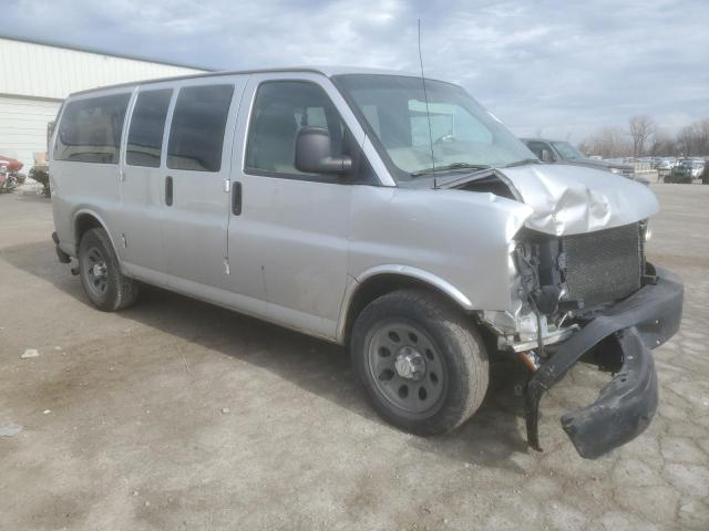 1GNSGBF41C1198927 - 2012 CHEVROLET EXPRESS G1 LS SILVER photo 4
