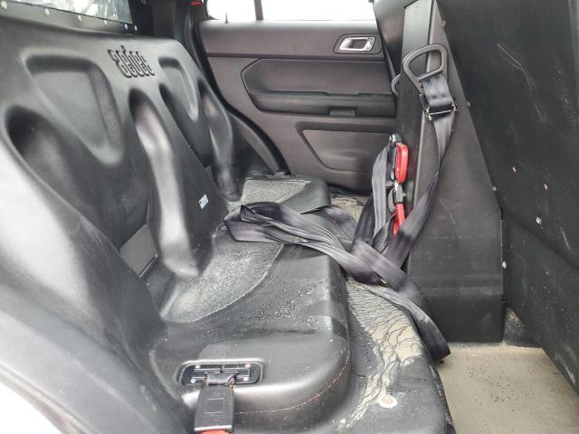 1FM5K8AR4HGD58910 - 2017 FORD EXPLORER POLICE INTERCEPTOR თეთრი ფოტო 11